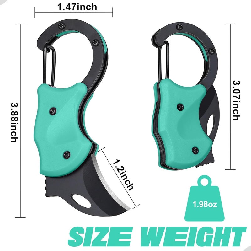 ZAVIT Small Pocket Knife for Men, EDC Folding Knife Gadgets, Gifts for Men Dad Husband, Gifts ldea for Camping Fishing Hiking, Christmas Birthday Gift, Everyday Carry Knife - Image 5